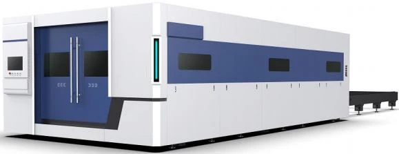 20Kw CNC Metal Fiber Laser Cutting Machine With Exchange Table