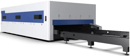 20Kw CNC Metal Fiber Laser Cutting Machine With Exchange Table